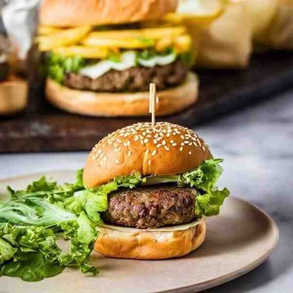 Картофельный бургер